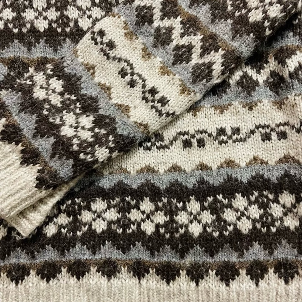 NILI LOTAN fair isle sweater XS - Picture 4 of 10